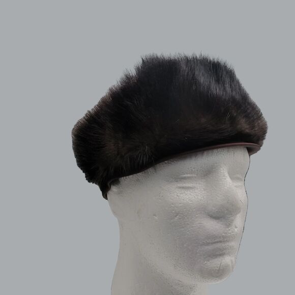 Vintage Howard Albert New York Mink Fur Hat – Classic Luxury Winter Style - Picture 1 of 8